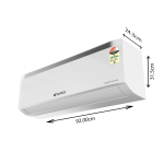 Sansui 1.0 Ton 3 Star Inverter Split AC (JSP123SI24A1)