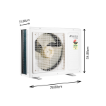 Sansui 1.0 Ton 3 Star Inverter Split AC (JSP123SI24A1)