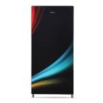 Haier (HRD-2062CPG-N) 185 Litres 2 Star Prism Glass Finish Direct Cool Single Door Refrigerator with Diamond Edge Freezing Technology, Stabilizer Free Operation
