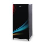 Haier (HRD-2062CPG-N) 185 Litres 2 Star Prism Glass Finish Direct Cool Single Door Refrigerator with Diamond Edge Freezing Technology, Stabilizer Free Operation