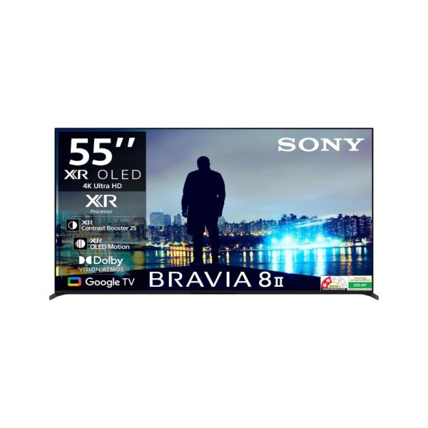 Sony 139 cm (55 inches) K-55XR80M2 BRAVIA 8M2 Series 4K Ultra HD Smart OLED Google TV