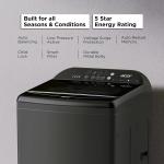 Acer 8.0 Kg Halo Wash Series Fully-Automatic Top Load Washing Machine AR80FATLP1GT (In-built Heater, AiSense, AutoBalance, HelixFlow Jet Tech, FrothPlus Tub Tech)