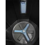 Haier HTW85-178BBK 8.5 Kg 5 Star Semi Automatic Top Loading Washing Machine (Magic Filter, Rat Mesh, Toughened Glass Top Black)